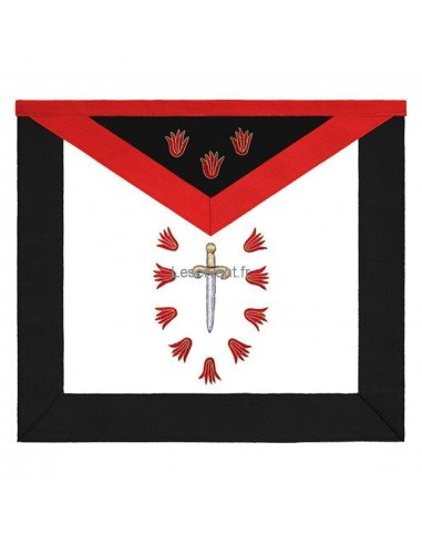 Tablier Chapitre Rite Français 1er Ordre