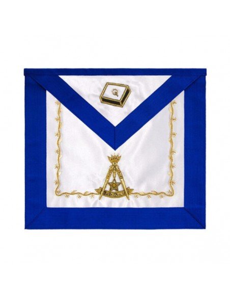 Tablier 14ème degré du REAA. Grand Élu de la Voute Sacrée