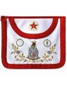 Tablier 4ème Ordre chapitre Rite Français leservant.net