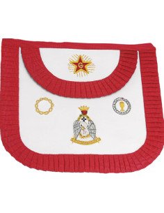 Tablier 4ème Ordre Rite Français