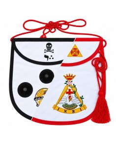 Tablier réversible Souverain Prince Rose-Croix