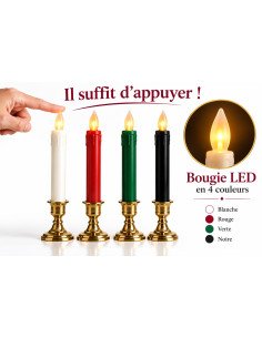 Bougie maçonnique LED